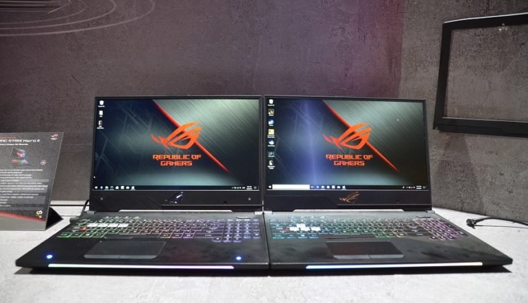 Asus имеет эксклюзивные права на панели для игровых ноутбуков с кадровой частотой 144 Гц и временем отклика в 3 мс