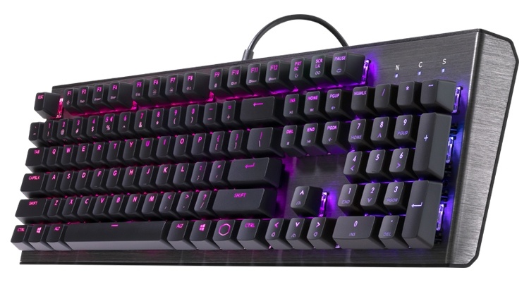 Cooler Master CK550: механическая клавиатура с индивидуальной подсветкой кнопок