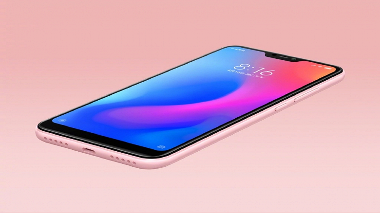 Опубликованы первые официальные изображения смартфона Xiaomi Redmi 6 Pro