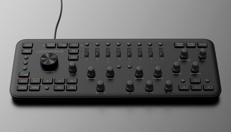 Представлена консоль Loupedeck+ для редактирования фотографий - 1 Представлена консоль Loupedeck+ для редактирования фотографий