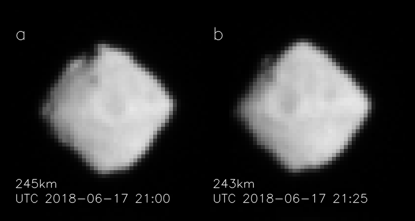 Станция «Хаябуса-2» сделала новые снимки астероида Рюгу