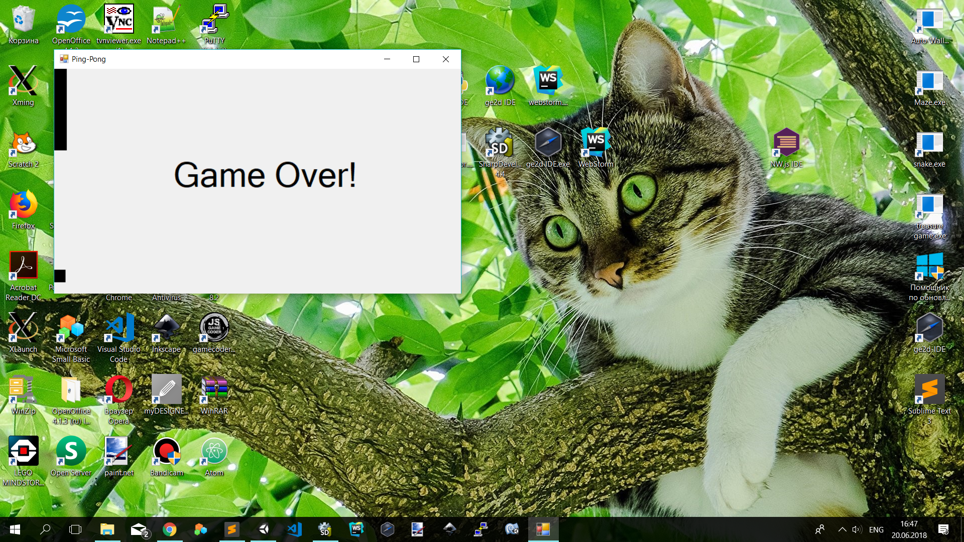 Создание игры Ping-Pong на C# и .NET - 3 image