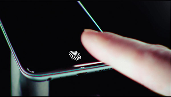 Samsung работает над подэкранным сканером отпечатков пальцев, совмещенным с тонометром
