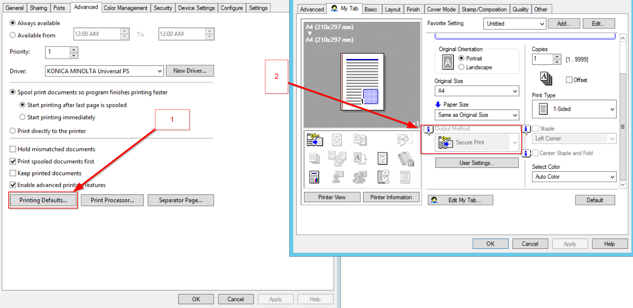 Корпоративная печать, follow me, secure print - 3