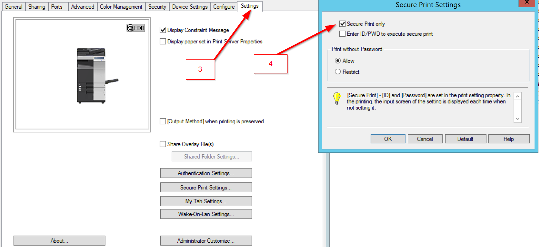 Корпоративная печать, follow me, secure print - 4