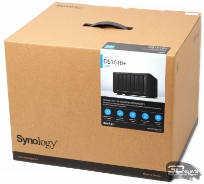 Новая статья: Обзор NAS Synology DS1618+: безупречный