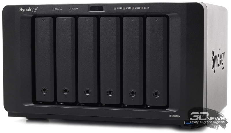 Новая статья: Обзор NAS Synology DS1618+: безупречный