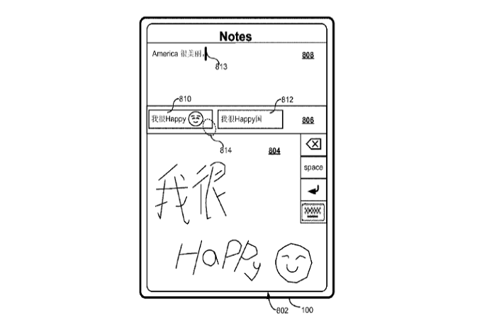 Apple работает над технологией распознавания рукописного ввода на iPad