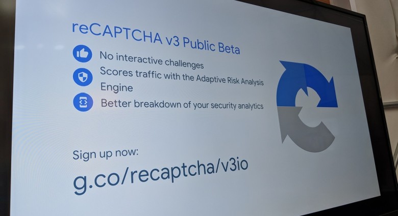 Третья версия reCAPTCHA срабатывает в фоне незаметно для пользователей - 3