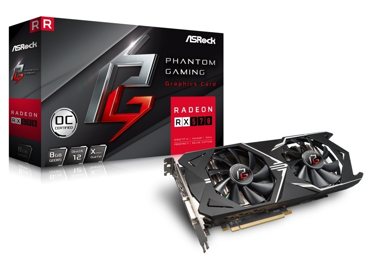 Видеокарты ASRock Phantom Gaming выйдут в Европе 1 июля