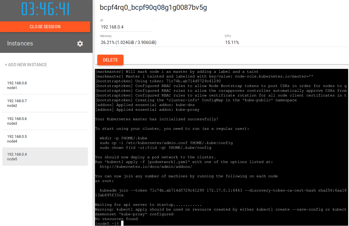 Play with Kubernetes — сервис для практического знакомства с K8s - 2 Play with Kubernetes — сервис для практического знакомства с K8s - 2