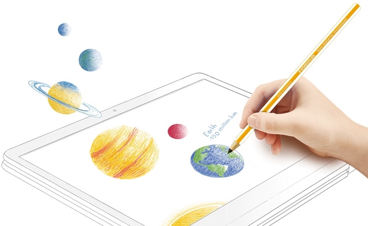 Staedtler Noris Digital: стилус-карандаш для взаимодействия с хромбуками Staedtler Noris Digital: стилус-карандаш для взаимодействия с хромбуками