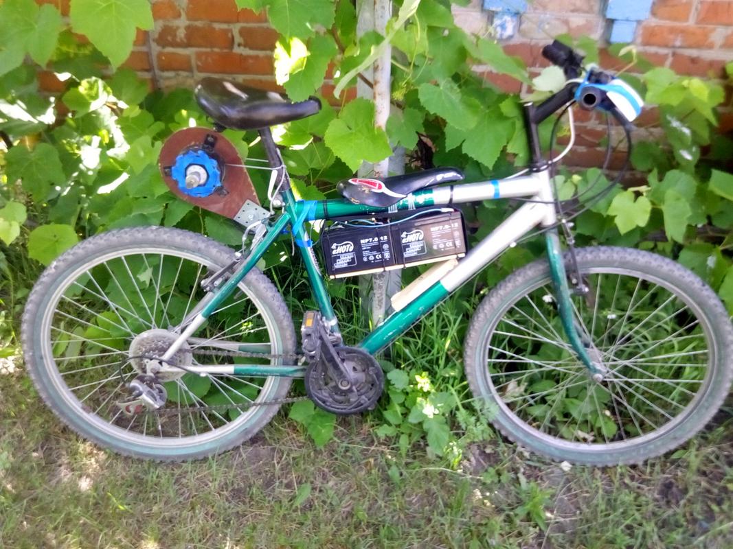 Коллекторный двигатель + Digispark=электровелосипед за 50$ - 2 Е-вел на костылях