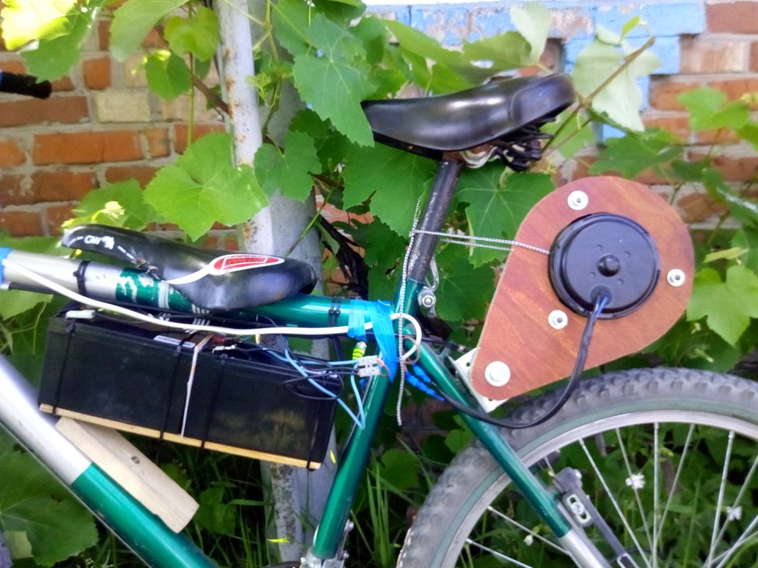 Коллекторный двигатель + Digispark=электровелосипед за 50$ - 4 Быстро, дешево и сердито