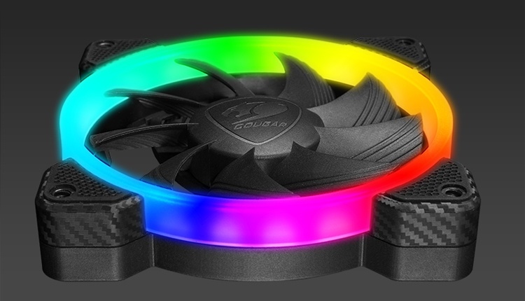 Комплект Cougar Vortex RGB HPB 120 позволит организовать эффектную систему охлаждения