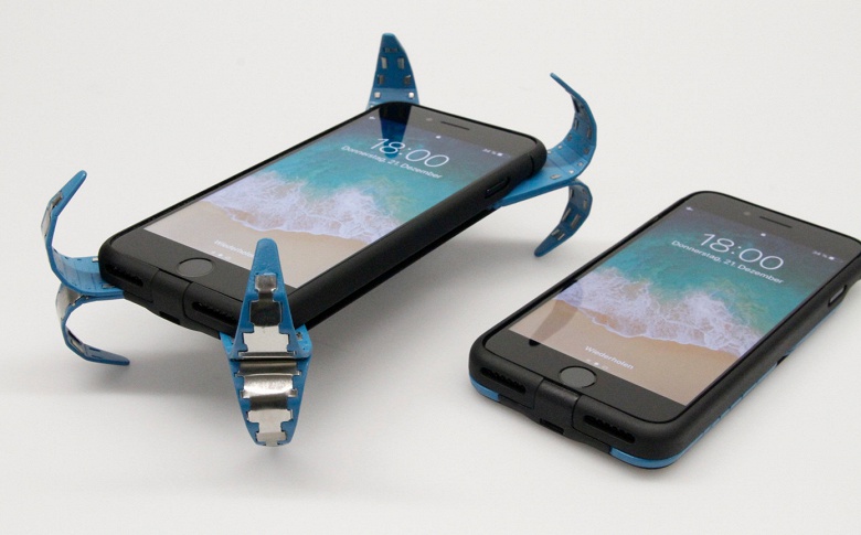 Немецкий студент создал активный чехол, защищающий смартфон в случае падения