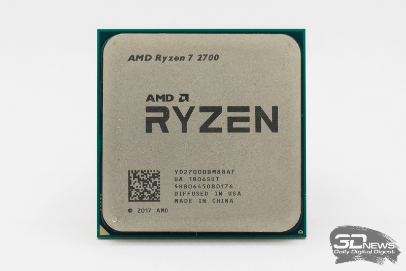 Новая статья: Обзор процессора Ryzen 7 2700: восемь ядер за 0