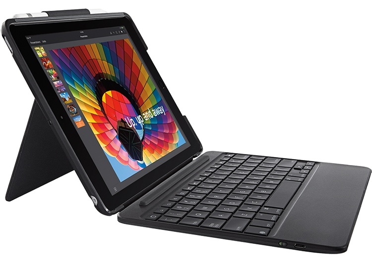 Logitech выпустила чехлы-клавиатуры Slim Combo и Slim Folio для нового планшета iPad