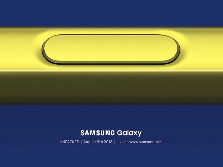 Samsung объявила дату анонса Galaxy Note 9