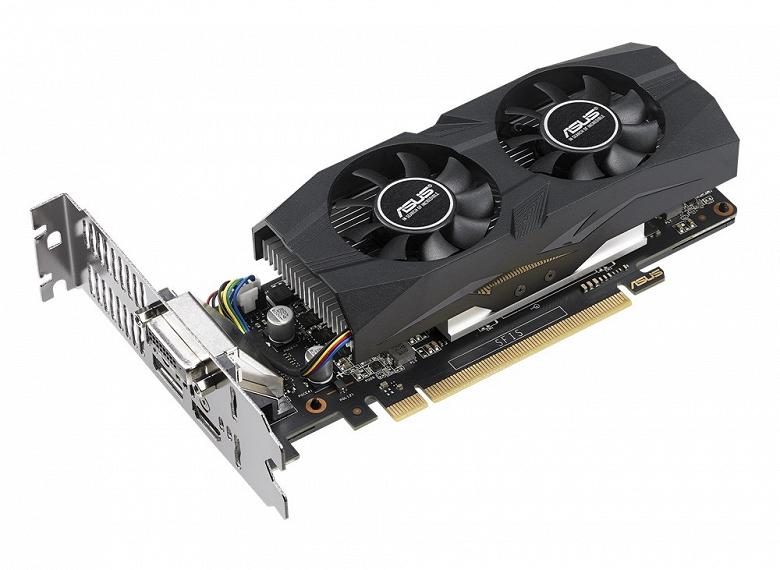 Asus GeForce GTX 1050 Ti OC Edition — низкопрофильная видеокарта с активным охлаждением - 1 Asus GeForce GTX 1050 Ti OC Edition — низкопрофильная видеокарта с активным охлаждением