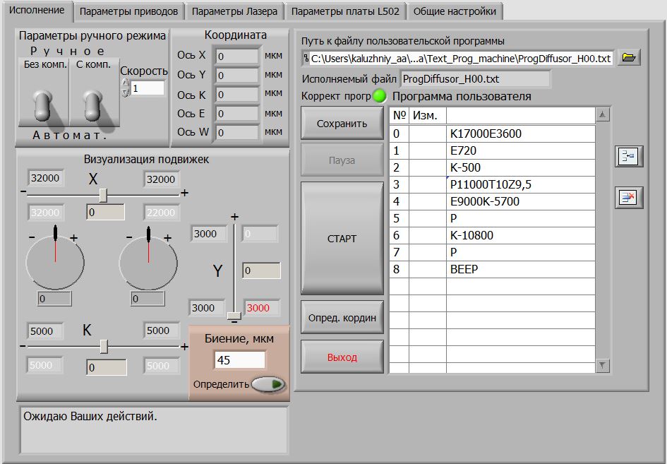 Система компенсации погрешности установки оптоволокна при его обработке лазерным излучением в процессе вращения - 53 Система компенсации погрешности установки оптоволокна при его обработке лазерным излучением в процессе вращения - 53
