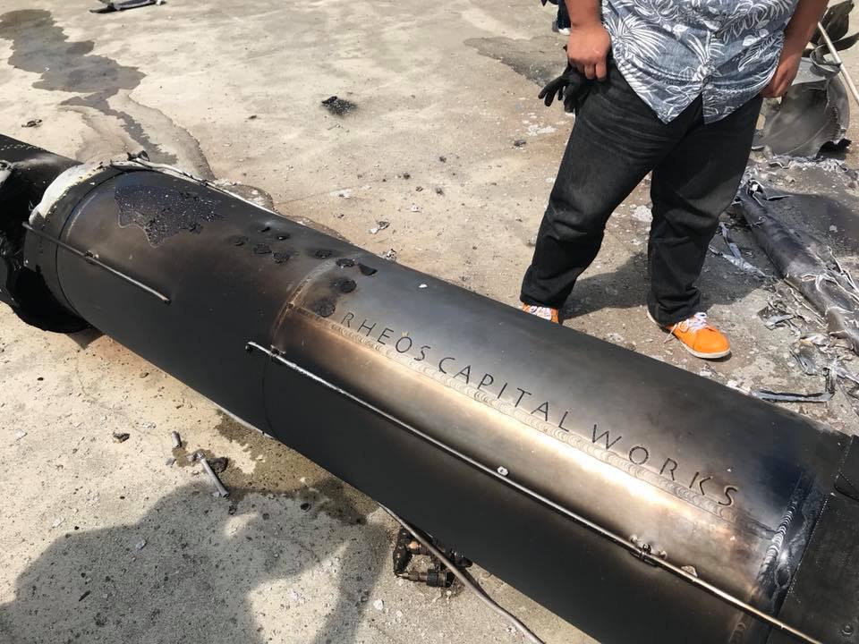 Японская частная ракета MOMO-2 взорвалась на стартовой площадке - 3 Японская частная ракета MOMO-2 взорвалась на стартовой площадке - 3