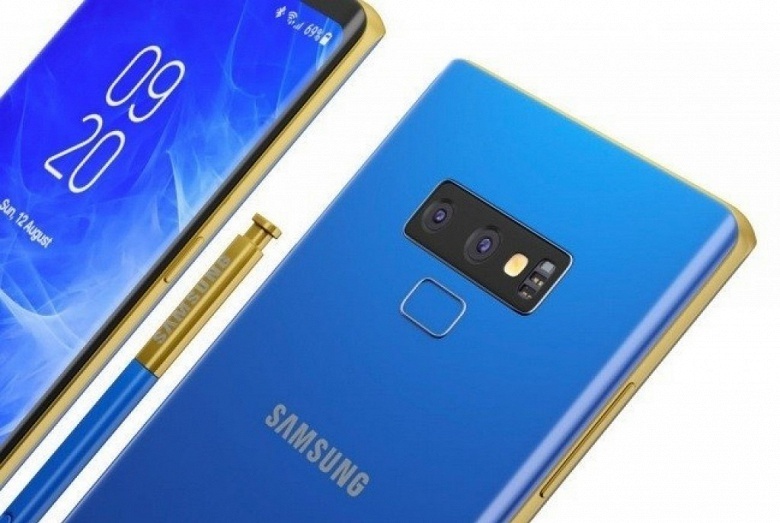 Галерея дня: цвета смартфона Samsung Galaxy Note9