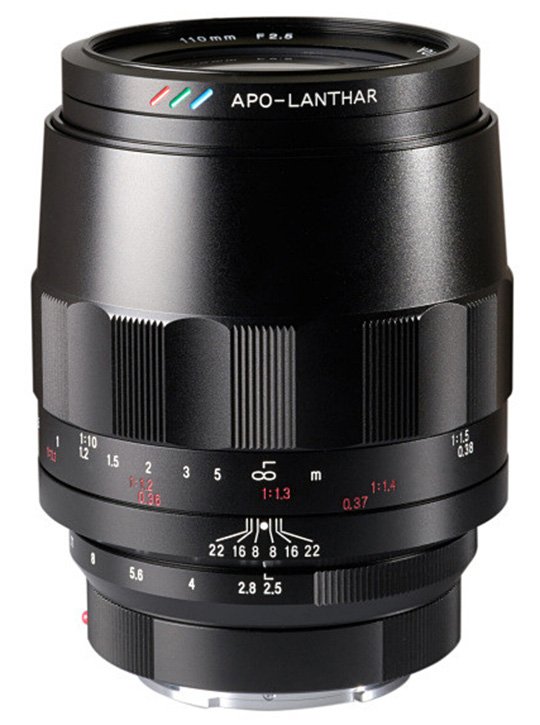 Стала известна цена и дата начала продаж объектива Voigtlander Macro APO Lanthar 110mm f/2.5 с креплением Sony E