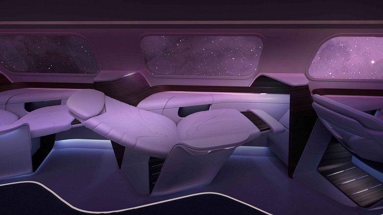 Aura анонсирует коммерческие полеты на самолетах с экранами OLED в иллюминаторах и на потолке - 3 Aura анонсирует коммерческие полеты на самолетах с экранами OLED в иллюминаторах и на потолке