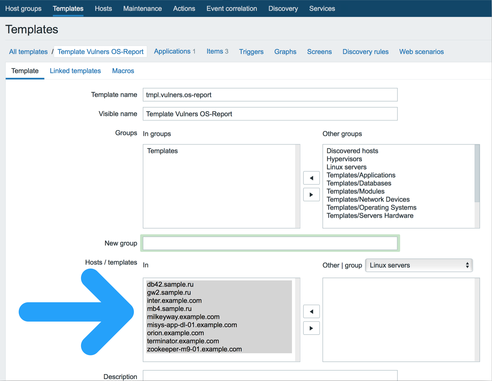 Zabbix как сканер безопасности - 8