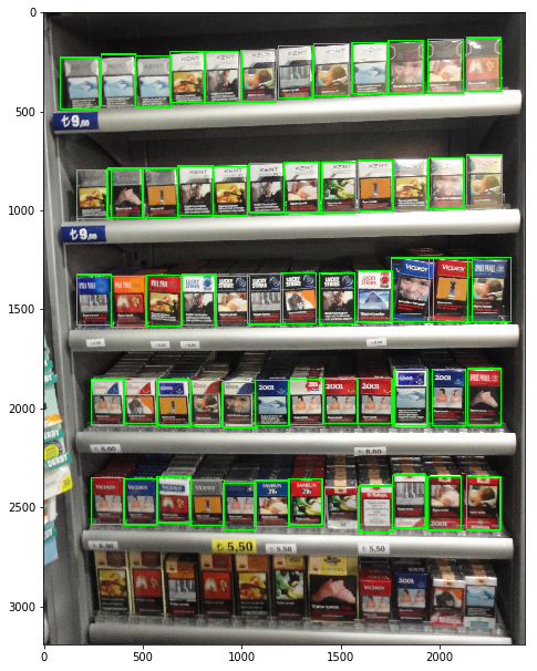 Распознавание товаров на полках с помощью нейронных сетей на технологиях Keras и Tensorflow Object Detection API - 12 Распознавание товаров на полках с помощью нейронных сетей на технологиях Keras и Tensorflow Object Detection API - 12