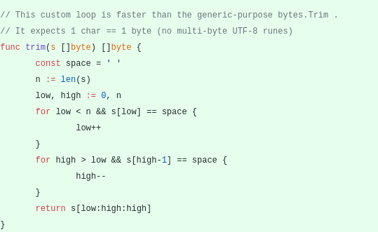 Рефакторинг программы на Go: ускорение в 23 раза - 16 Рефакторинг программы на Go: ускорение в 23 раза - 16