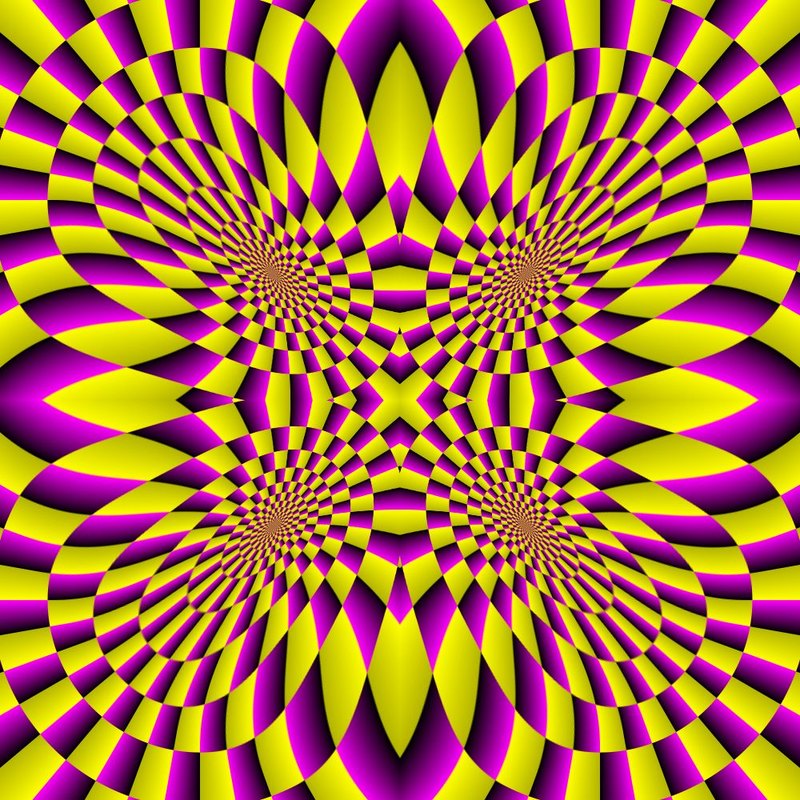 Оптические иллюзии движения: 10 взрывов мозга