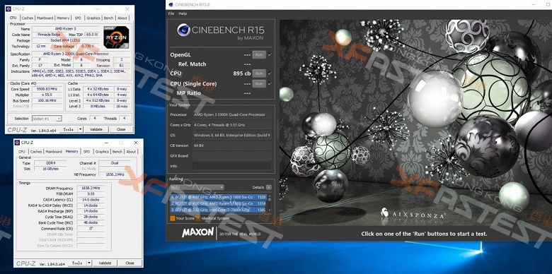 При использовании жидкого азота бюджетный процессор AMD Ryzen 3 2300X можно разогнать до 5,663 ГГц - 2 При использовании жидкого азота бюджетный процессор AMD Ryzen 3 2300X можно разогнать до 5,663 ГГц