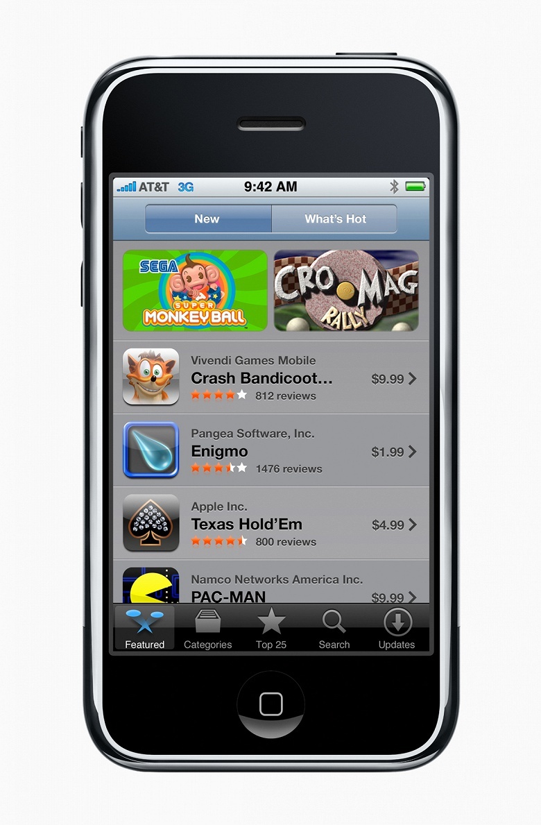 Apple празднует 10 лет онлайн-магазина приложений App Store - 1