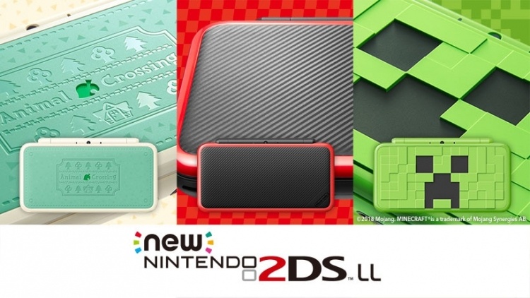 Дружба Nintendo и Microsoft продолжилась выпуском New 2DS в стиле Minecraft