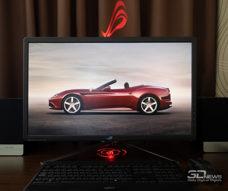 Новая статья: Обзор игрового 4К-монитора ASUS ROG Swift PG27UQ с 144 Гц и G-Sync HDR: покоритель новых вершин