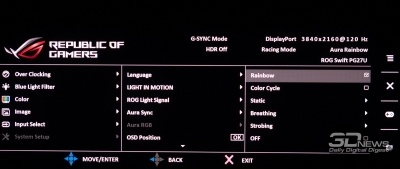 Новая статья: Обзор игрового 4К-монитора ASUS ROG Swift PG27UQ с 144 Гц и G-Sync HDR: покоритель новых вершин Новая статья: Обзор игрового 4К-монитора ASUS ROG Swift PG27UQ с 144 Гц и G-Sync HDR: покоритель новых вершин
