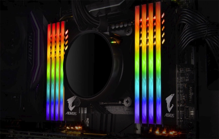 GIGABYTE раскрыла характеристики игровой памяти Aorus RGB