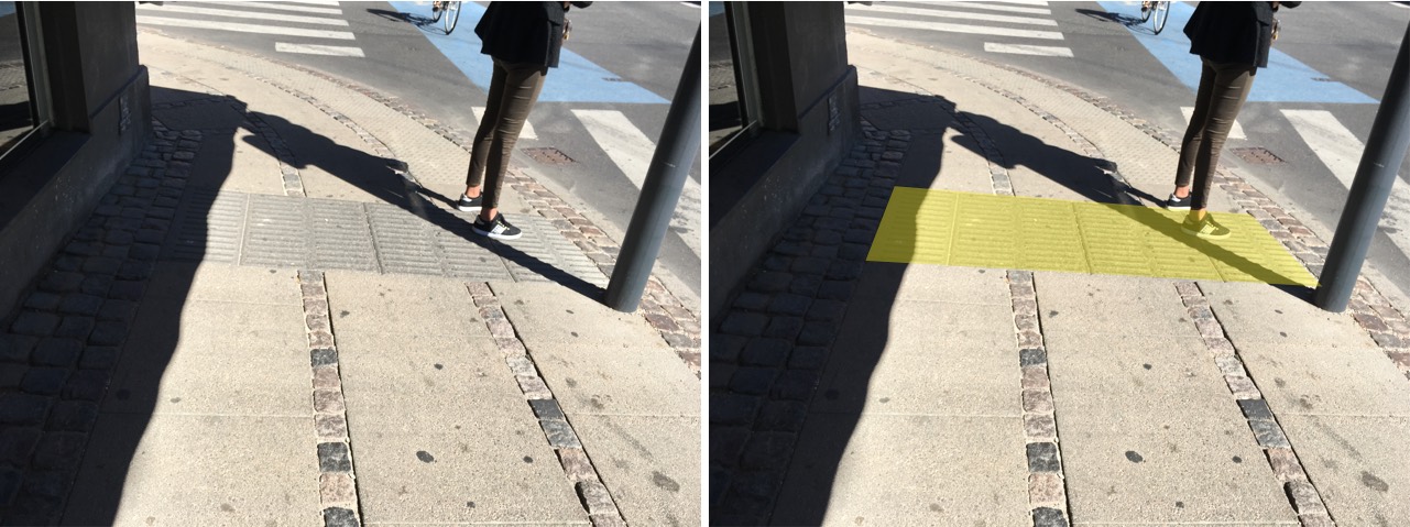 Интерфейс города: тактильная плитка на тротуарах - 15