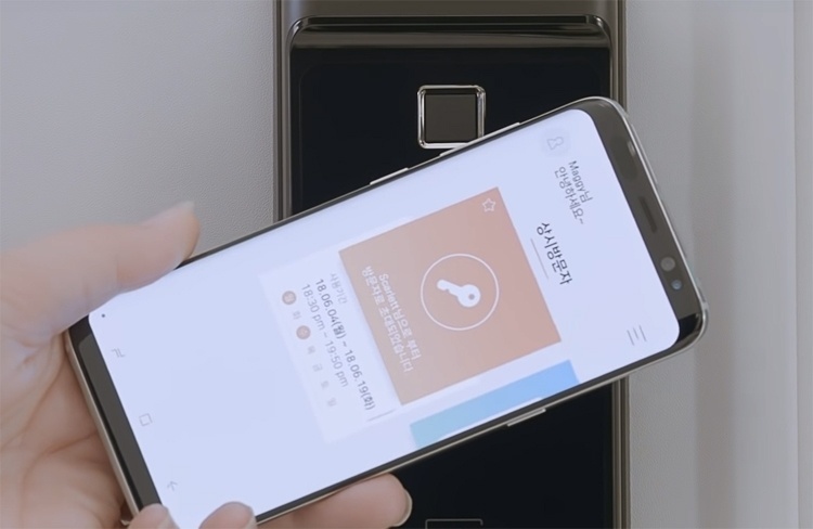 Представлен «умный» дверной замок Samsung с поддержкой Wi-Fi