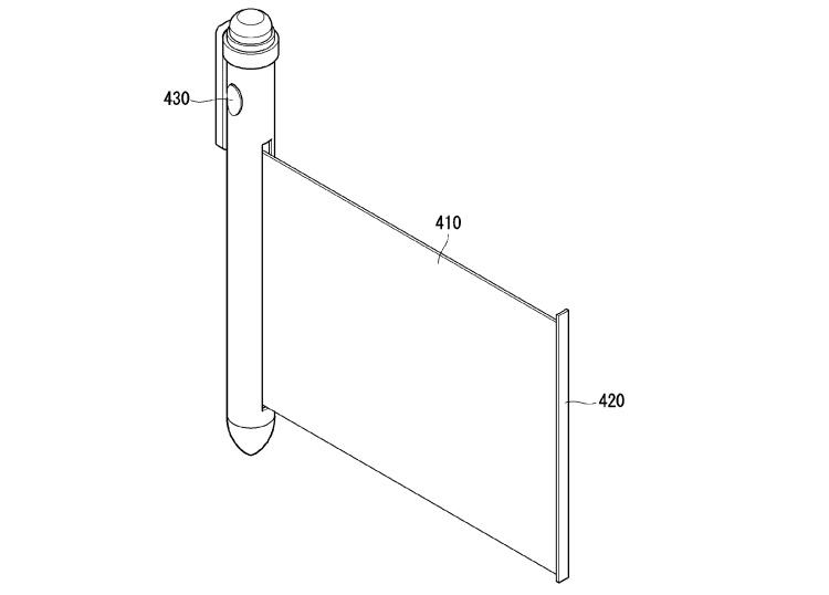 В LG изобрели «умную» ручку с вытягивающимся дисплеем