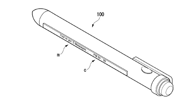 В LG изобрели «умную» ручку с вытягивающимся дисплеем