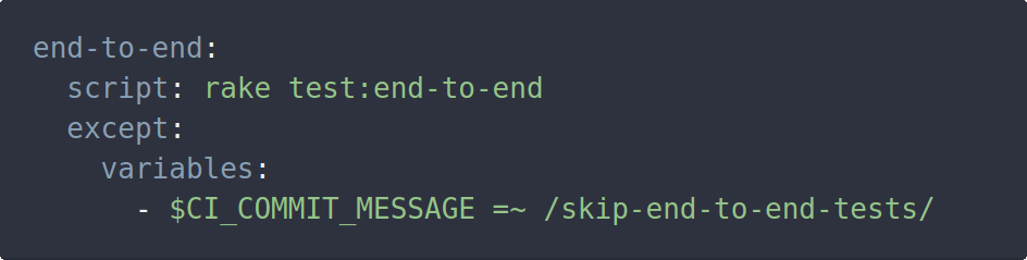 Вышел GitLab 11.0: Auto DevOps и управление лицензиями - 24 Regex support for variables expressions