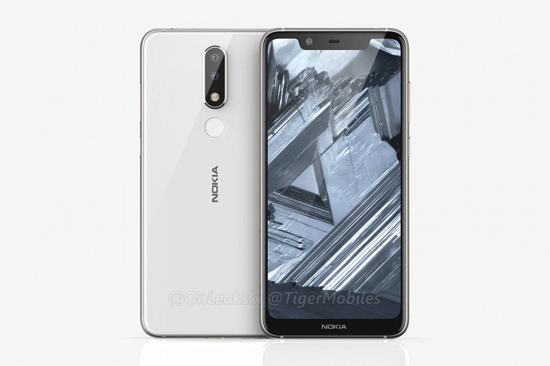 Бюджетный смартфон Nokia 5.1 Plus получит «бровь» и двойную камеру - 1