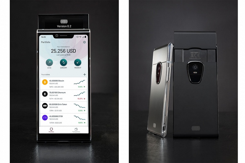 Блокчейн-смартфон Sirin Finney будет «слайдером», хотя и нетипичным