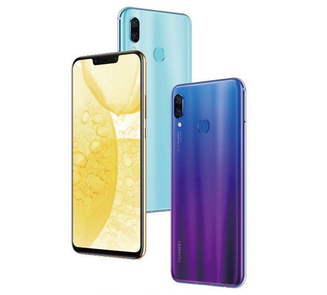 Смартфон Huawei Nova 3 с четырьмя камерами рассекречен производителем до анонса - 2