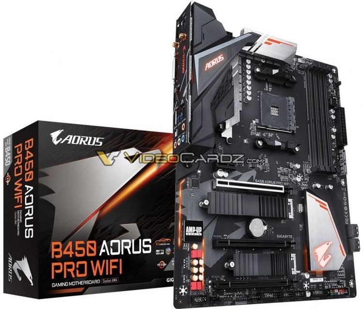 Опубликованы изображения материнских плат ASRock, ASUS, Gigabyte и MSI на чипсете AMD B450