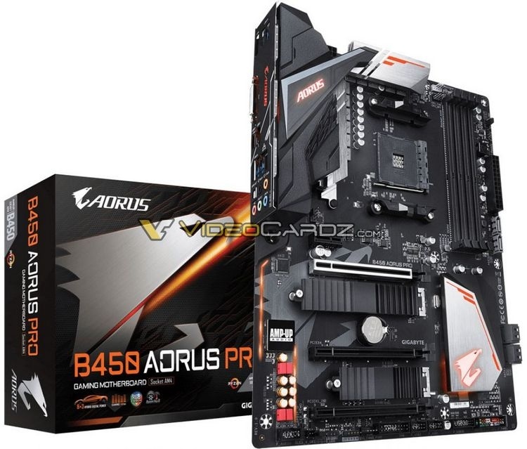 Опубликованы изображения материнских плат ASRock, ASUS, Gigabyte и MSI на чипсете AMD B450 Опубликованы изображения материнских плат ASRock, ASUS, Gigabyte и MSI на чипсете AMD B450