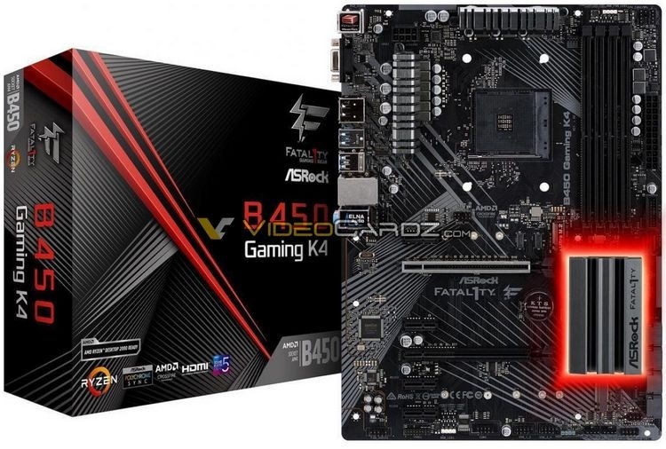 Опубликованы изображения материнских плат ASRock, ASUS, Gigabyte и MSI на чипсете AMD B450 Опубликованы изображения материнских плат ASRock, ASUS, Gigabyte и MSI на чипсете AMD B450